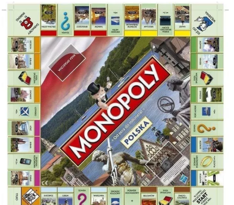 Monopoly Polskie Miasta - Bogactwo Polski w Grze